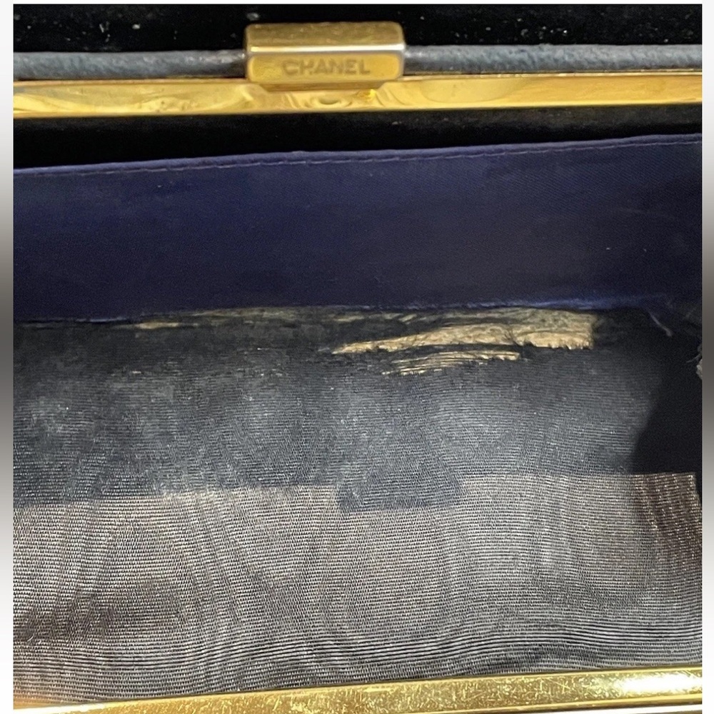 SOLD Vintage Chanel CC Black Caviar Leather Continental Long Wallet Clutch - Picture 16 of 16